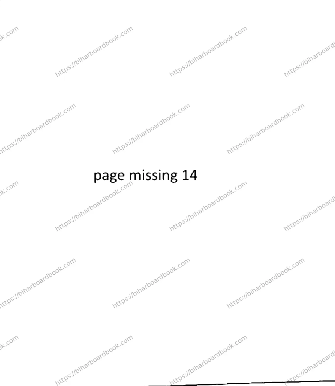 Bihar Board Class 10th 2019 English  213F  2019 Previous Year Paper 14