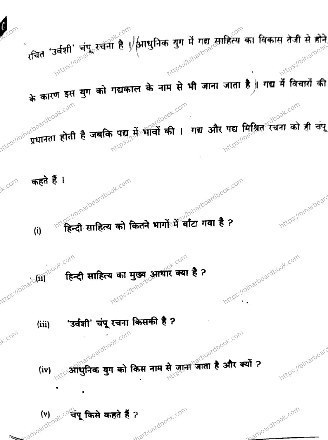 Bihar Board Class 10th 2025 Hindi (MT)  201  SetC  2025 Previous Year Paper 19