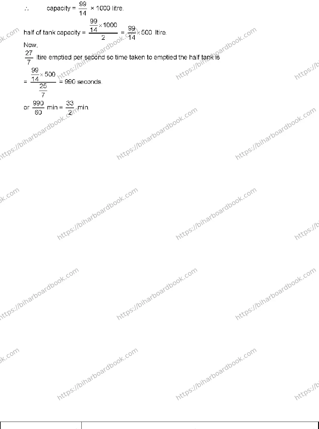 Bihar Board Class 10th 2020 Mathematics  210C  2019 Previous Year Paper 15