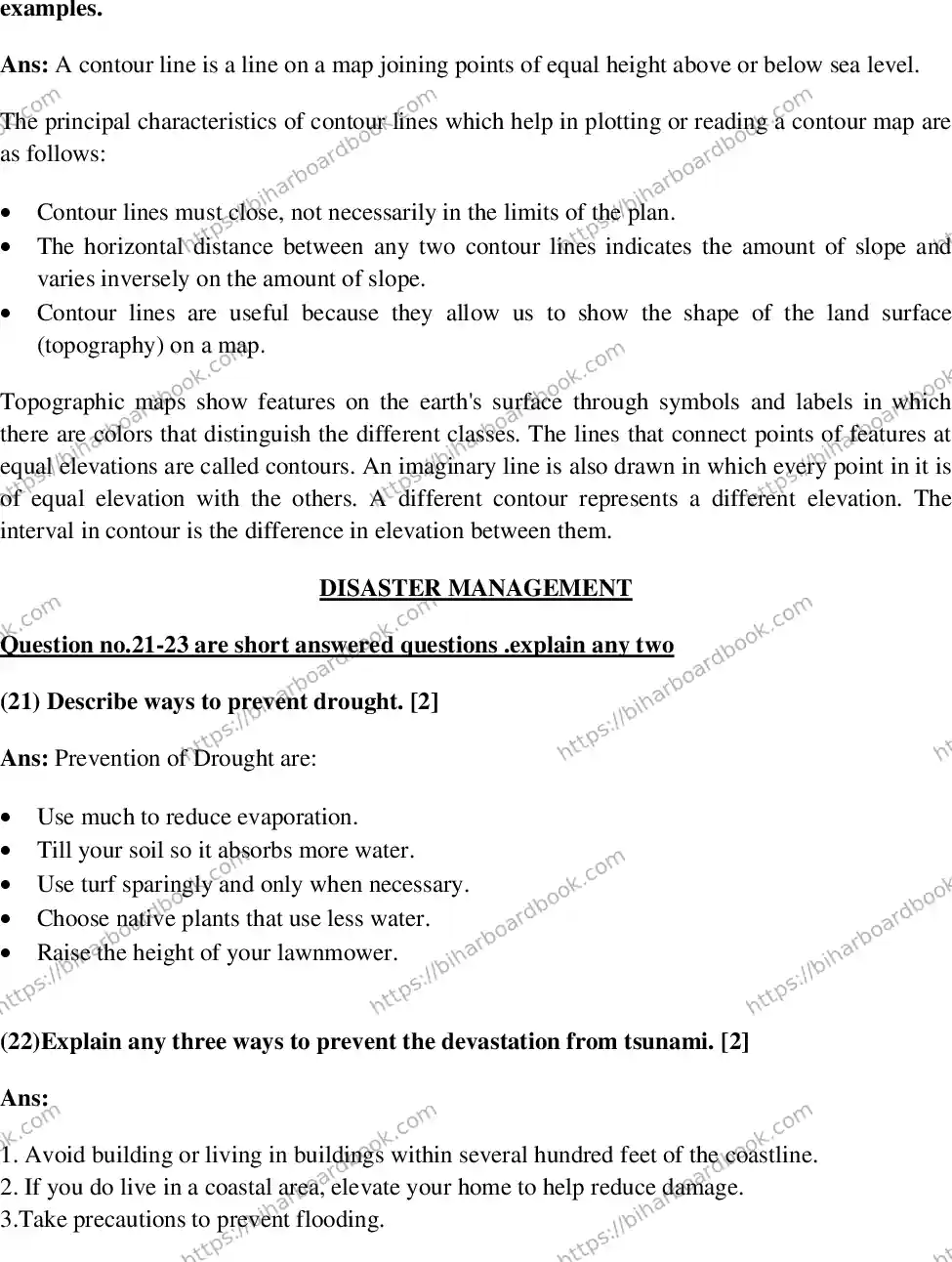 Bihar Board Class 10th 2018 Social Science  2018 Previous Year Paper 14