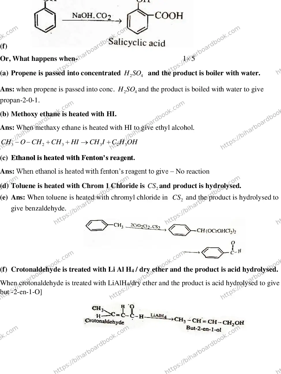 Bihar Board Class 12th 2017 Chemistry  2017 Previous Year Paper 13