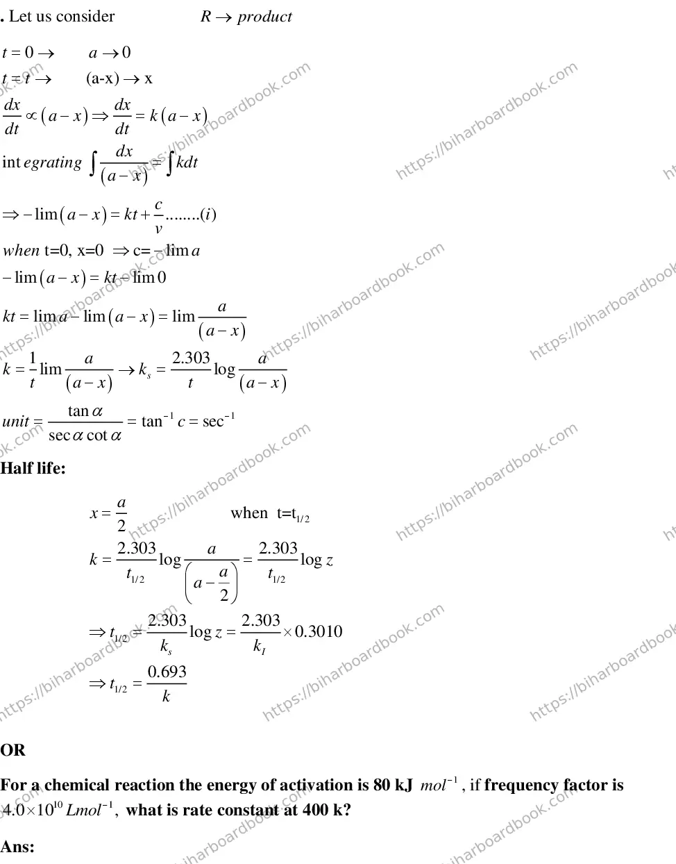 Bihar Board Class 12th 2018 Chemistry  2018 Previous Year Paper 15