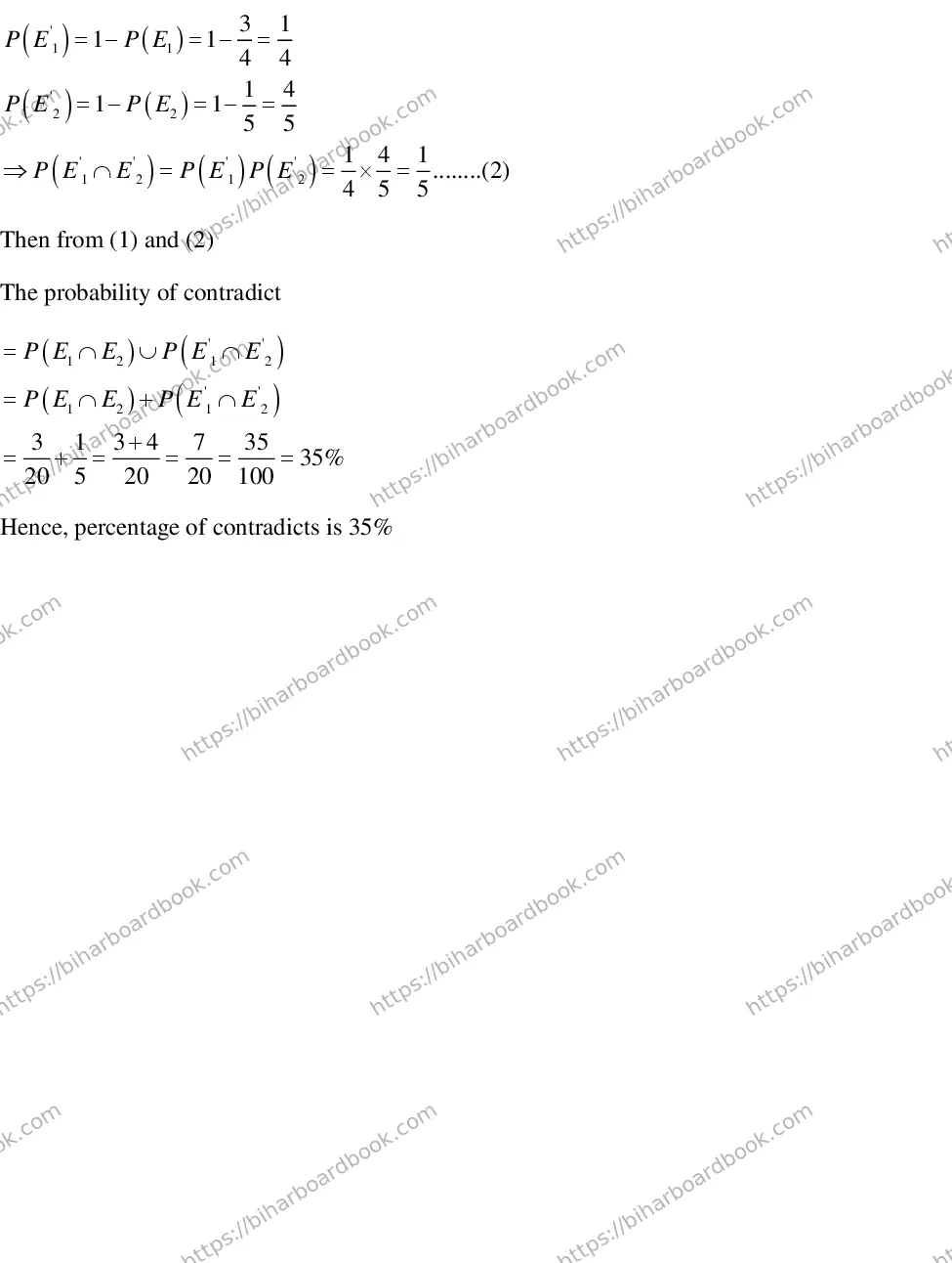 Bihar Board Class 12th 2017 Mathematics  2017 Previous Year Paper 20
