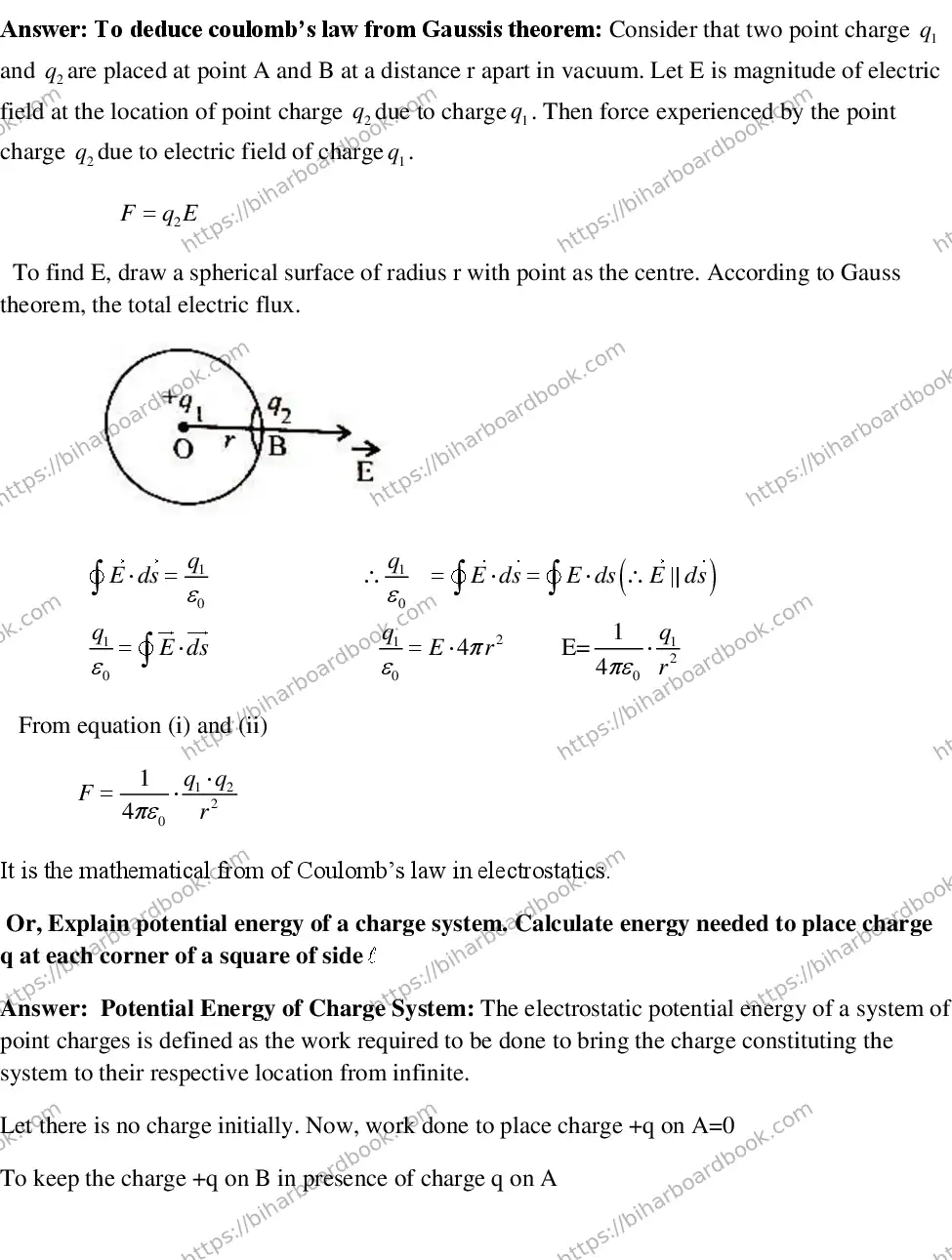 Bihar Board Class 12th 2015 Physics  2015 Previous Year Paper 9