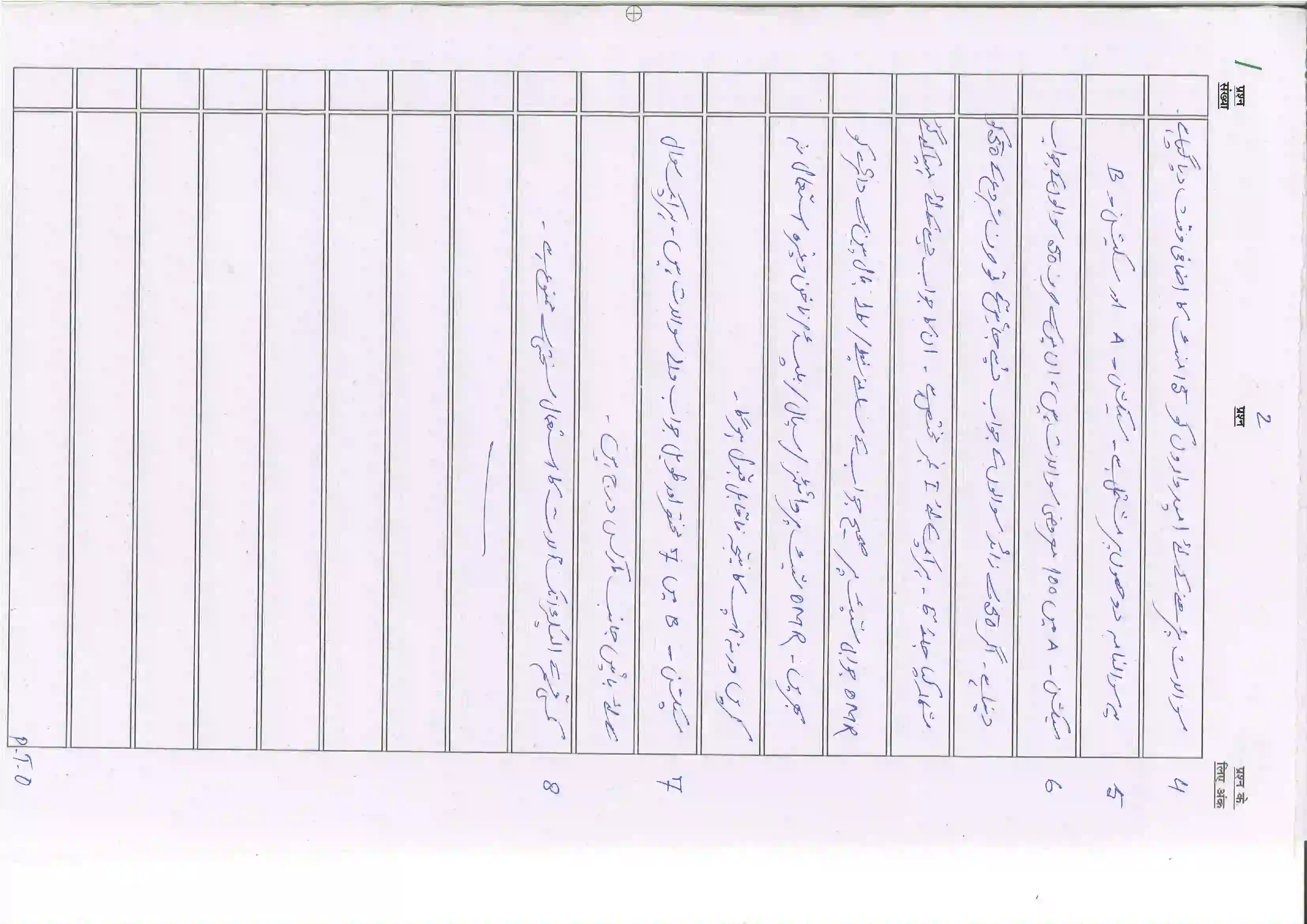 Bihar Board Class 10th 2025 Arabic (Sil) (107) Sample Paper 2
