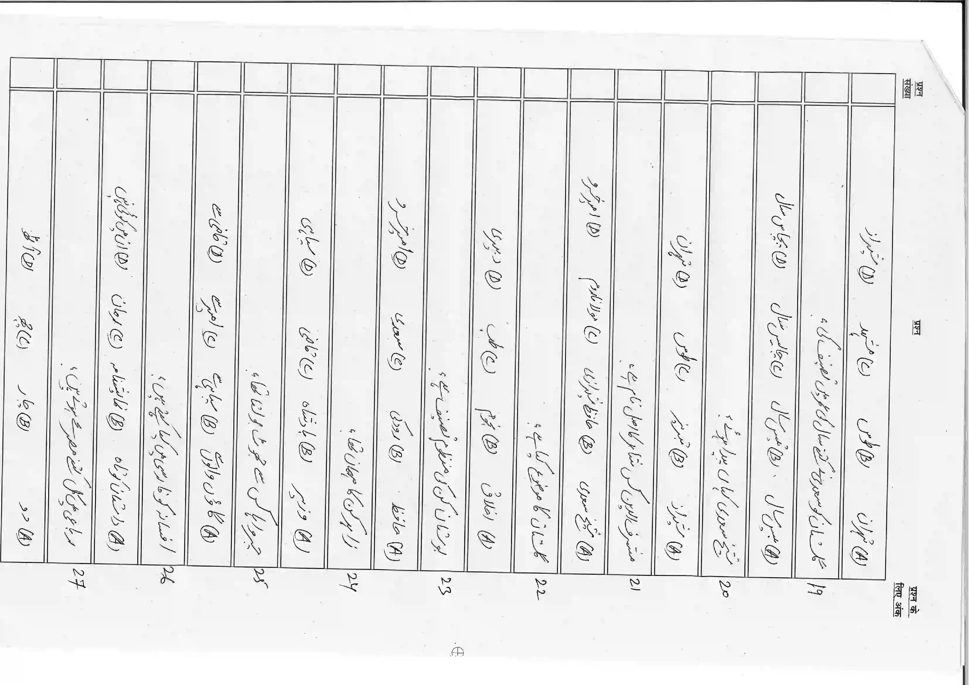 Bihar Board Class 10th 2026 Persian (Sil) Sample Paper 5
