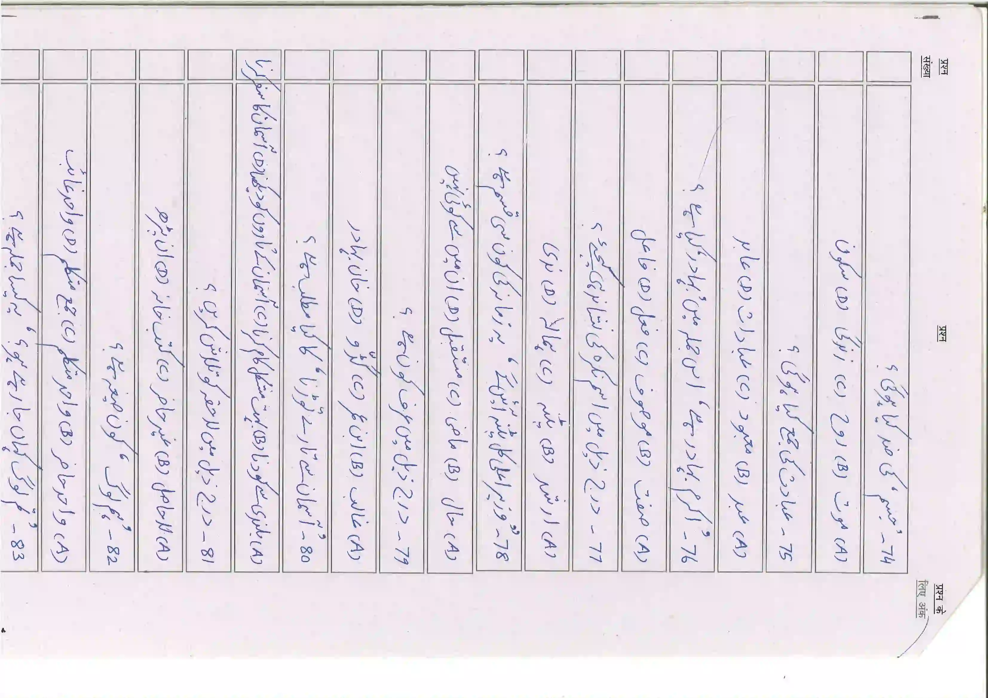 Bihar Board Class 10th 2025 Urdu (Mil) Sample Paper 12