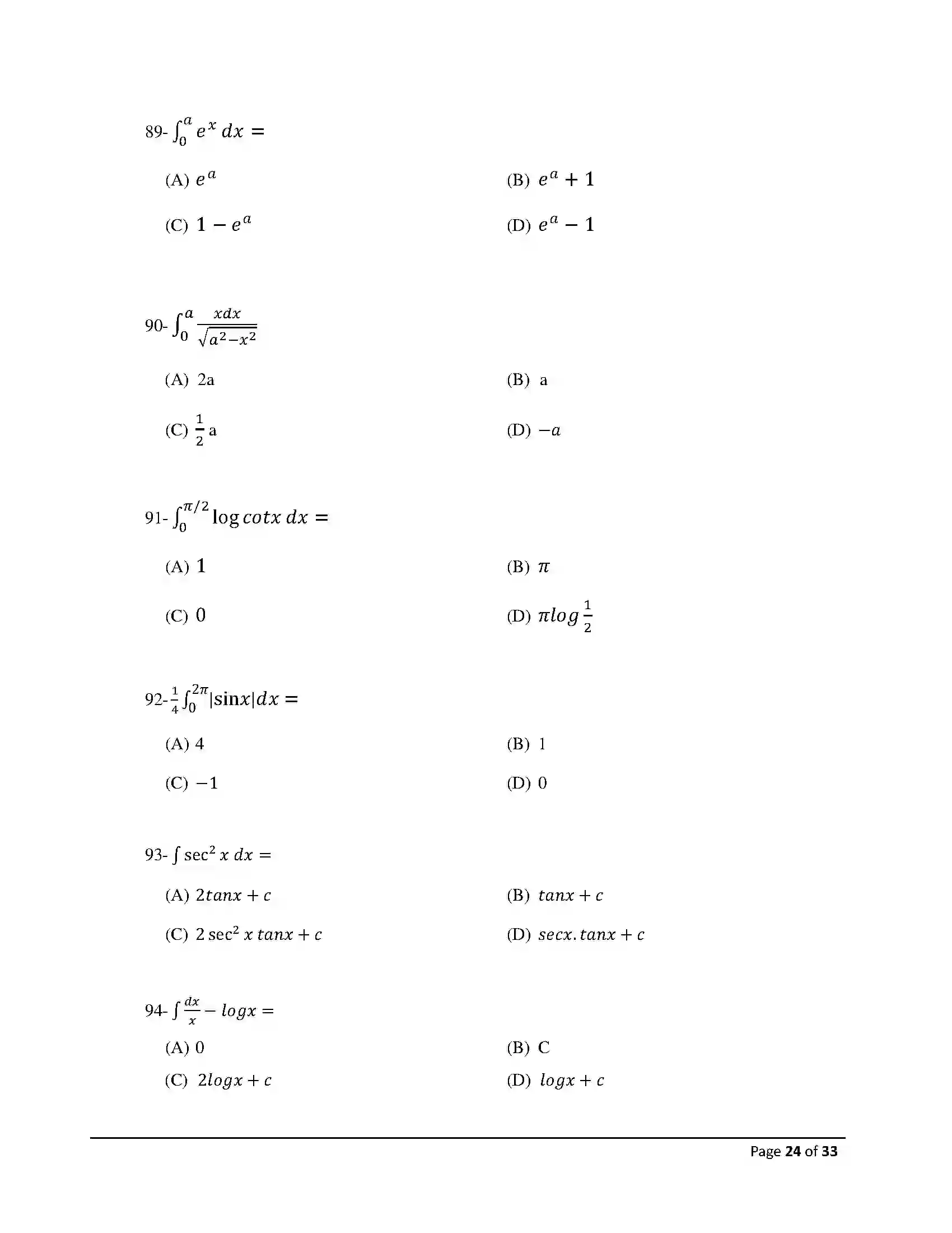 Bihar Board Class 12th 2026 Mathematics Sample Paper 24