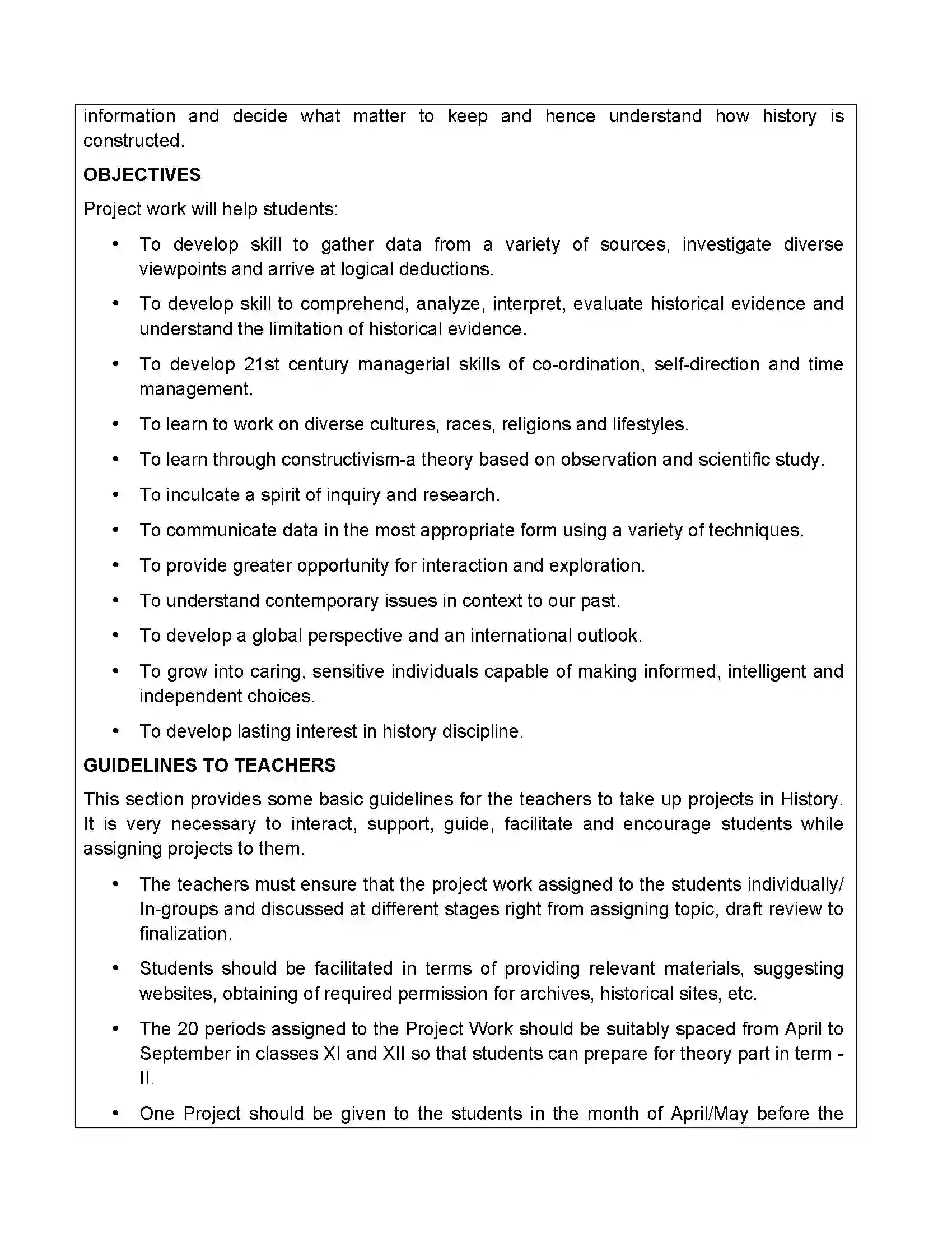 Bihar Board Class 12th 2020 History Syllabus 7